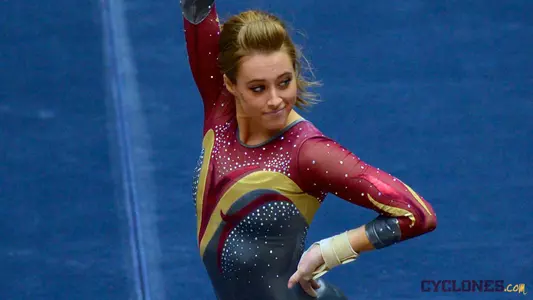 Brown Earns All-America Honors on Beam at NCAAs