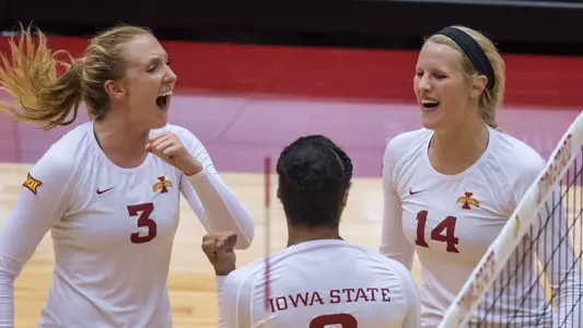 No. 12 Rams Rally Past Cyclones in Five Sets