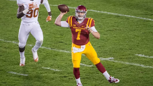 Cyclones Beat Texas, 24-0, For First Time At Home