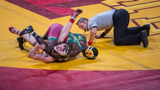Iowa State Dominant In Home Dual Openers
