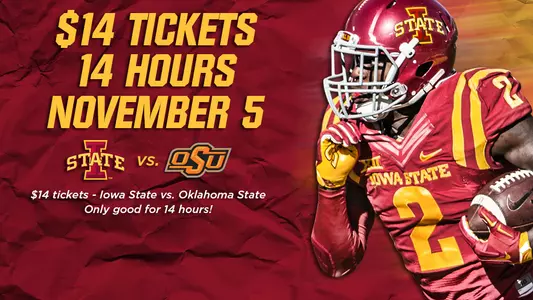 Flash Sale Ticket Offer For Oklahoma State Game