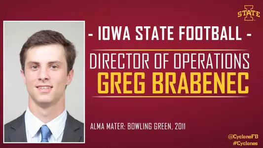 Brabenec Named Director of Football Operations