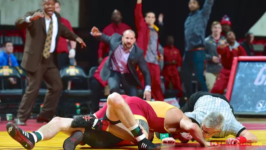 Iowa State Pins Wisconsin, 30-16