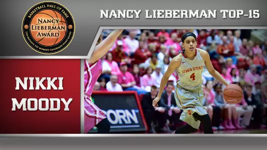 Moody Named To Nancy Lieberman Award Top-15