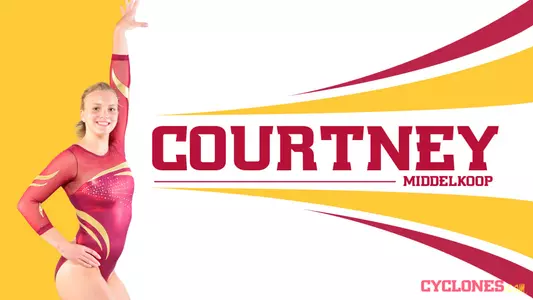 Meet the Cyclone Gymnasts: Courtney Middelkoop