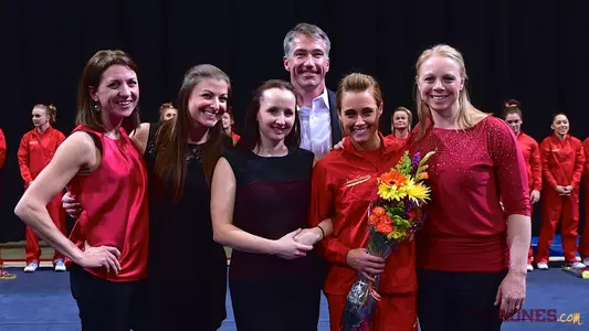 Brown's Record Routines Lead ISU on Senior Night