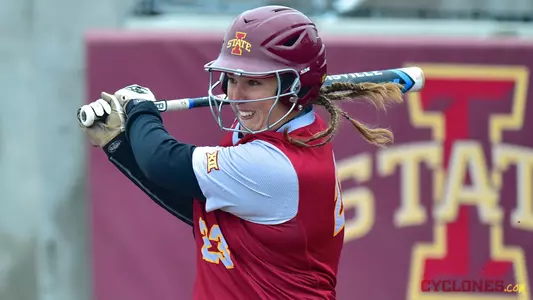 Softball Clinches Iowa Corn Cy-Hawk Series