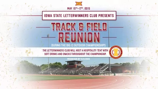 Track and Field Reunion Weekend Announced