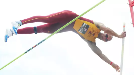 Sanderson Posts Career-High, DI Top-10 in Decathlon
