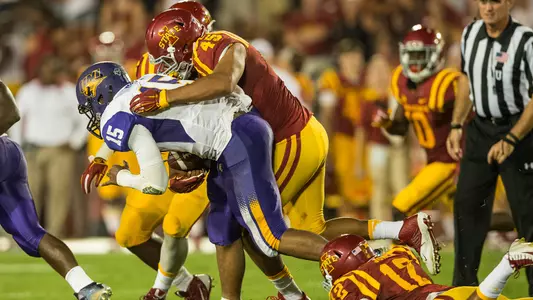 Cyclones Beat UNI, 31-7, In Front Of Record Crowd