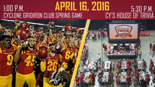 Spring Game/Cy's House of Trivia Set For April 16