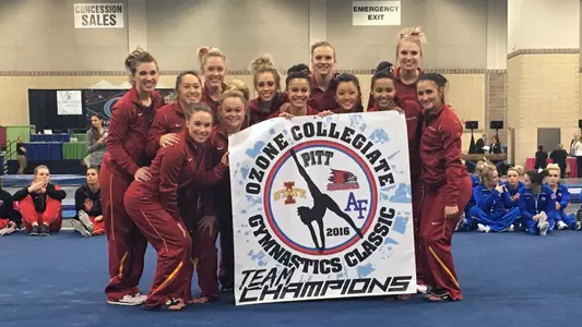 Iowa State Wins Ozone Collegiate Gymnastics Classic