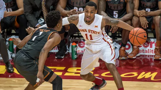 Morris Leads Cyclones to 85-75 Win Over Texas