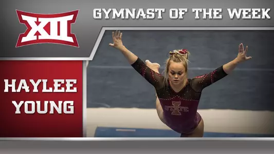 Young Named Big 12 Gymnast of the Week
