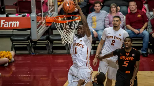 No. 1 Kansas Rallies Past No. 21 Iowa State, 85-78