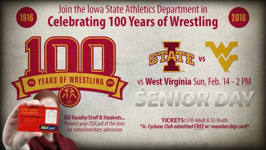 100 Years Of ISU Wrestling Celebration On Sunday