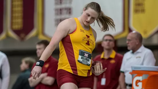 Hillman Takes Fourth in NCAA Shot Put
