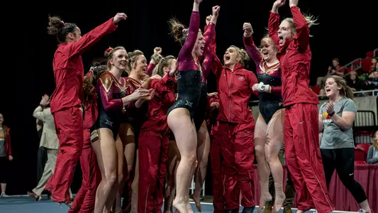 Cyclones Win Cy-Hawk Meet With Season-High 196.025