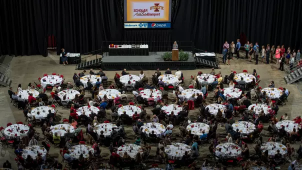 Cyclones Honored At Scholar-Athlete Banquet