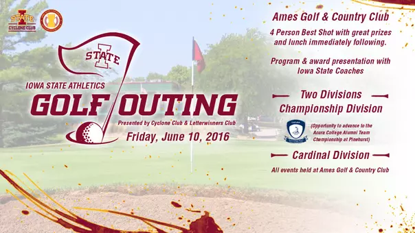 Annual Golf Outing Scheduled For June 10