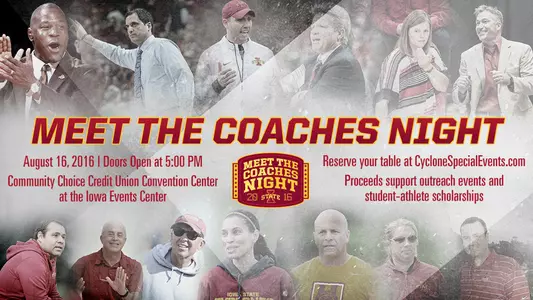Registration Open For 2016 Meet the Coaches Night