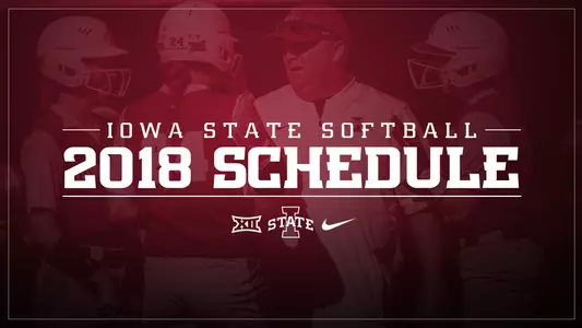 Softball Schedule Graphic