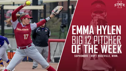 Emma Hylen Pitcher of the Week
