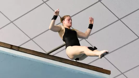 ISU R-SO Dana Liva competing in the W Platform Diving at the 2018 Big 12 Swimming and Diving Championship at the Lee and Joe Jamail Texas Swimming Center on Saturday, February 24, 2018.