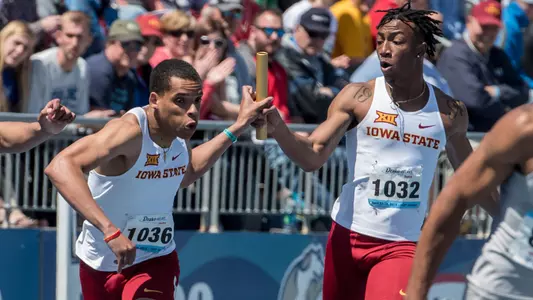 Jaymes Dennison (left) and Ka'Ven Berry