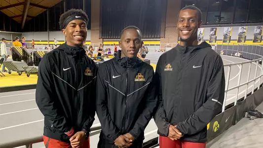 Festus Lagat, Daniel Nixon and Roshon Roomes