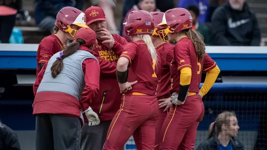 Softball Team Huddle