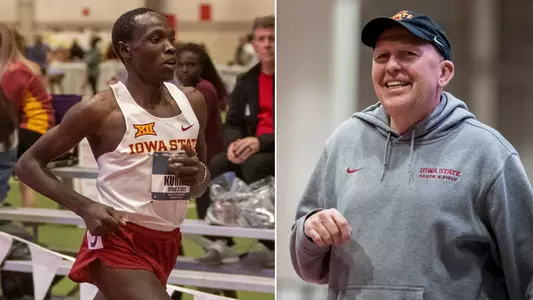 Edwin Kurgat and Martin Smith
