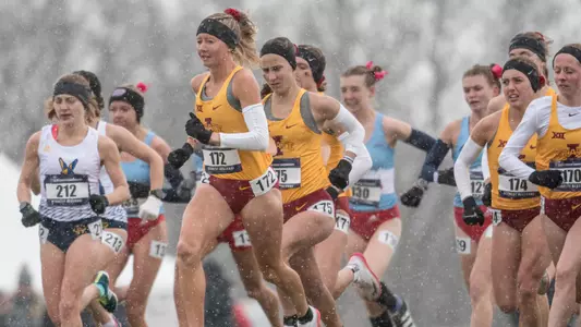 Cailie Logue at the NCAA Regional