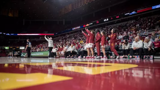 Women's Basketball - Bench/Celebration