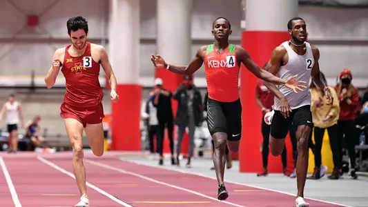 Jason Gomez, Festus Lagat and Roshon Roomes