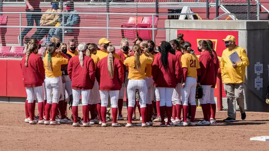 Softball team vs. Oklahoma