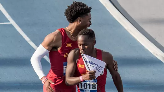 Festus Lagat and Daniel Nixon