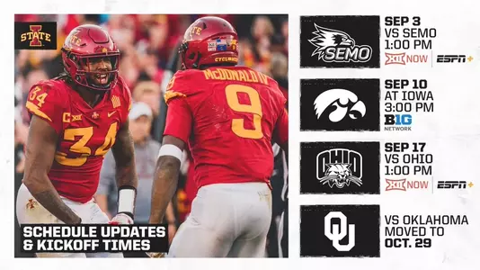 Schedule Update_2022