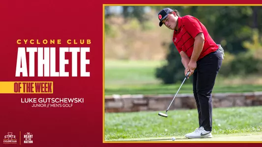 Cyclone Club Athlete of the Week - Luke Gutschewski
