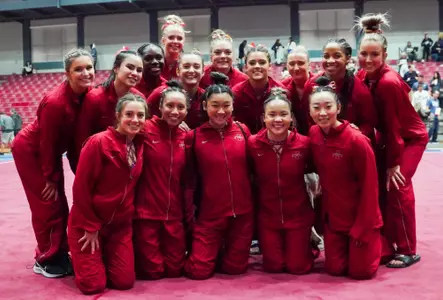 Team Photo, GYM, TWU & New Hampshire