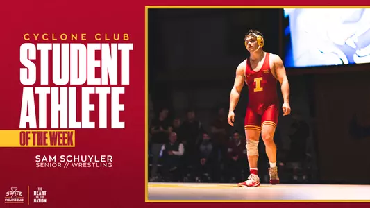 Cyclone Club Student-Athlete of the Week - Sam Schuyler