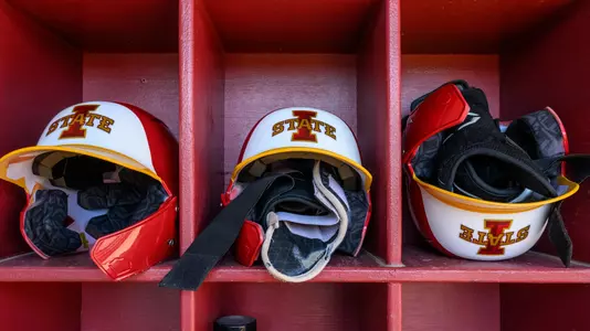 Iowa State Softball Helmets