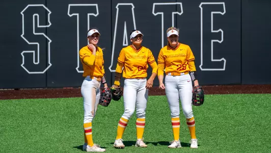 ISU Outfield at OSU