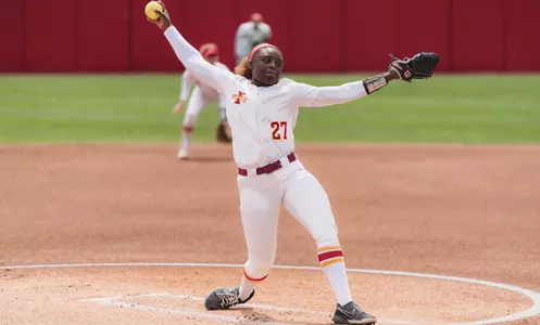Saya Swain pitching vs Colorado State