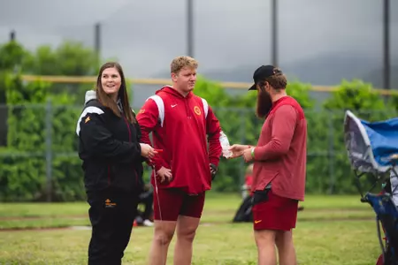 Rebecca Manteuffel, Garret Wagner, Blake Veenstra