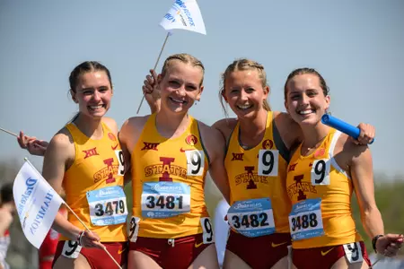 Madelynn Hill, Ashlyn Keeney, Cailie Logue, Janette Schraft