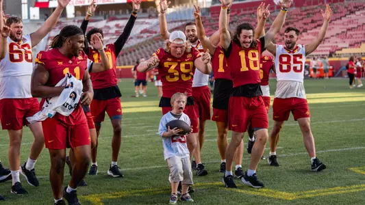 Iowa State Holds Annual Victory Day Image