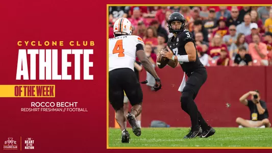 Cyclone Club Athlete of the Week - Rocco Becht
