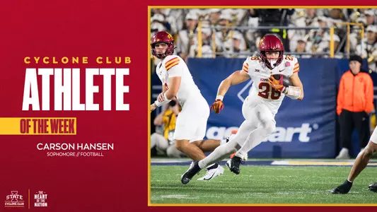 Cyclone Club Athlete of the Week - Carson Hansen