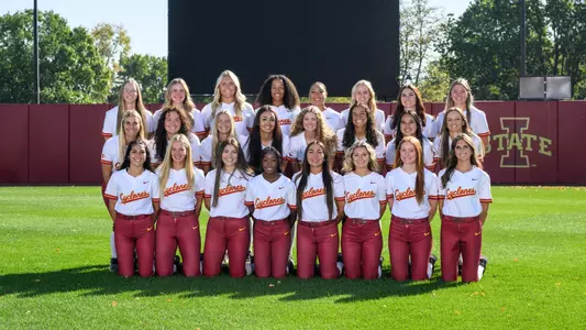 2024-25 Iowa State Softball Team